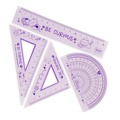 Kitty Geometry Set - You Rule! - Image 1