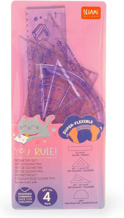 Kitty Geometry Set - You Rule! - Image 4
