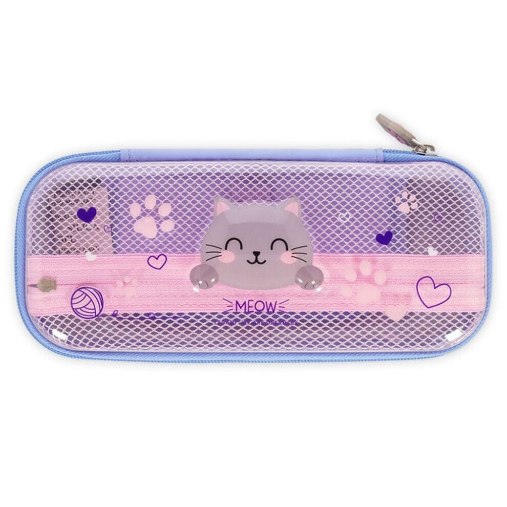 Legami Wonderwow Pencil Case - Kitty - Image 1