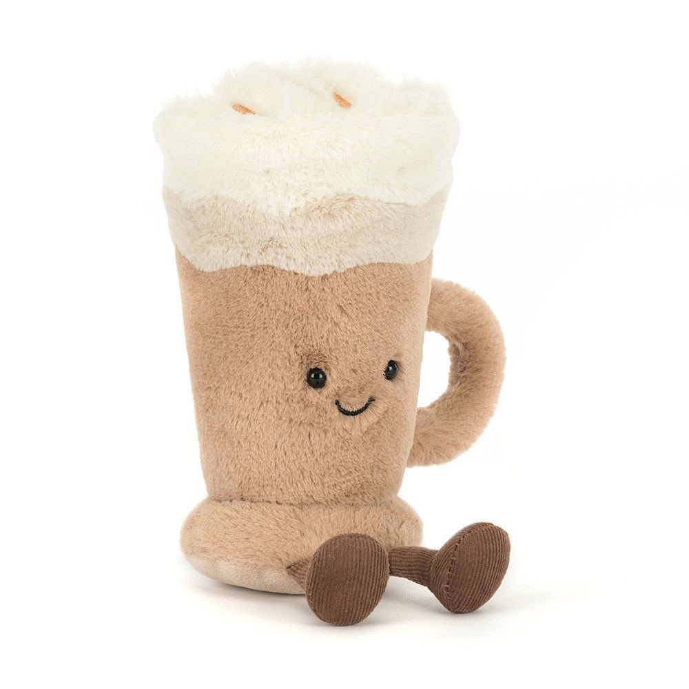 Jellycat Latte Drink Plush Soft Toy - Image 1