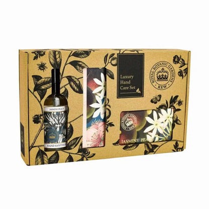 The English Soap Company Jasmine & Peach Hand Care Gift Set, 3pcs - Image 1