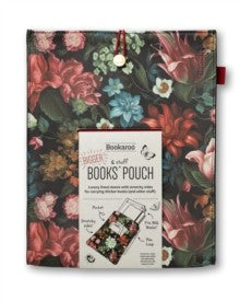 Bookaroo Books & Stuff Pouch - Dark Floral - Image 1