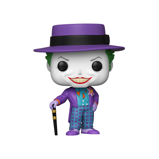 Funko POP! Heroes: Batman 1989 - Joker With Hat - Image 1