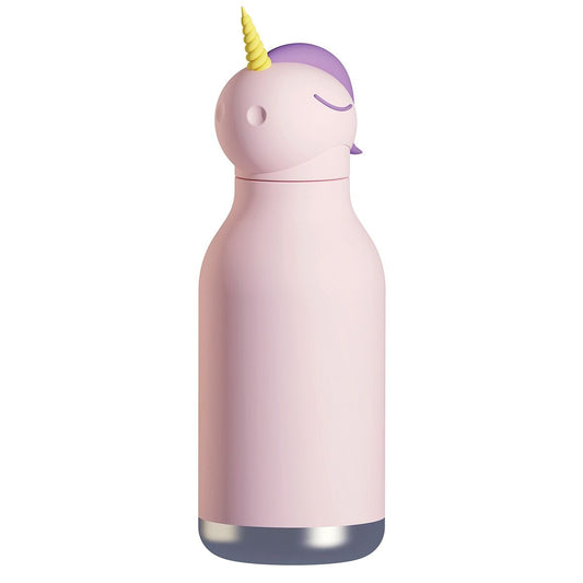 Bestie Bottle 16 Oz. Pink Unicorn Stainless Steel Insulated Water Bottle - Image 1