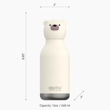 Asobu Bestie Thermos for Children Teddy Bear Bestie 460 Ml - Image 7