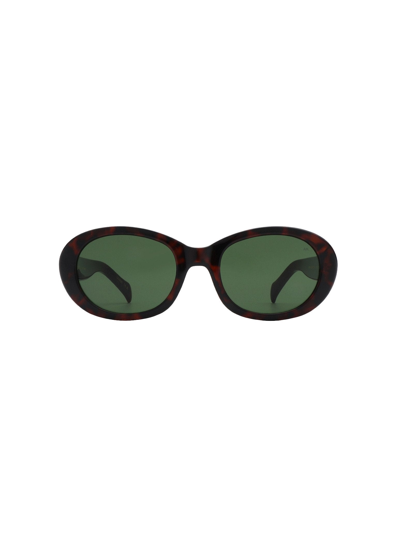 A. Kjaerbede Anma Round Sunglasses in Demi Tortoise-Brown - Image 2
