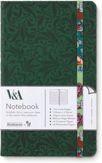 V&A Bookaroo A5 Journal Sundour Pheasant - Image 1