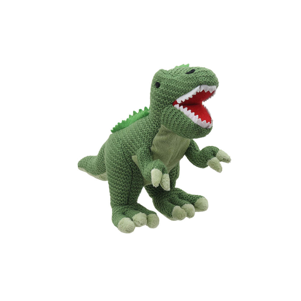 T-Rex Green - Small Soft Toy - Image 1