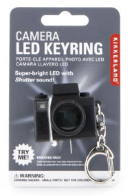 Camera Keyring with Super Bright LED Camera Flash & Shutter Sound 72640 - Image 1