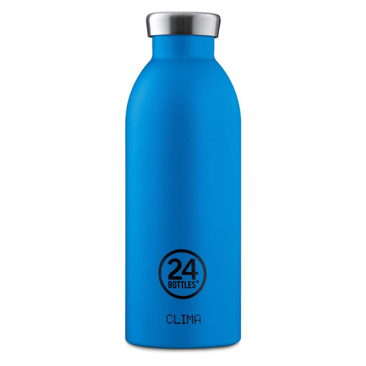 24Bottles Thermal Water Bottle   Reusable Stainless Steel Thermos Bottle BPA   24Hours Cold 12Hours Hot   Climate Bottle   Original Italian Design (Pa - Image 1