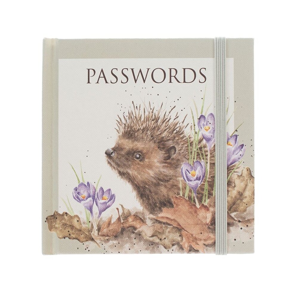 Floral Hedgehog Passwords Book - Image 2