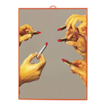 Lipsticks Framed Wall-mounted Plastic Mirror - Image 1