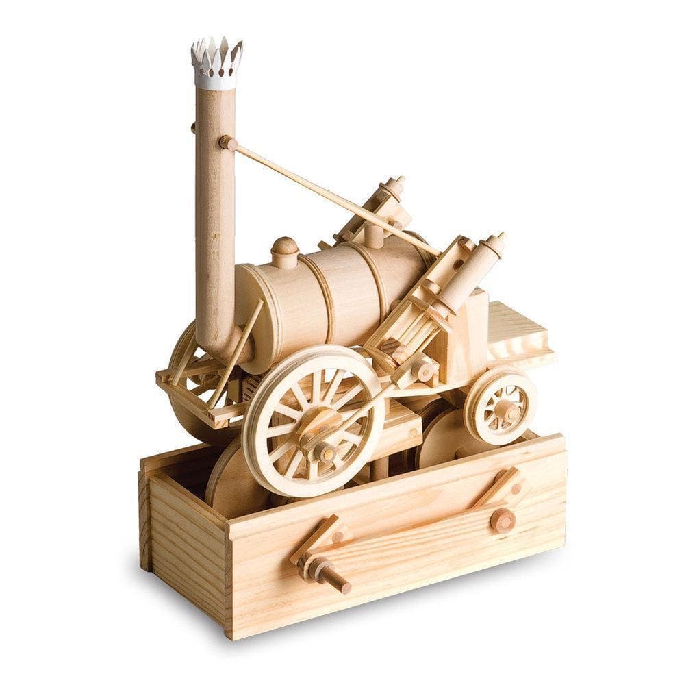 Timberkits Stephenson's Rocket Wooden Mechanical Model Kit - Image 1