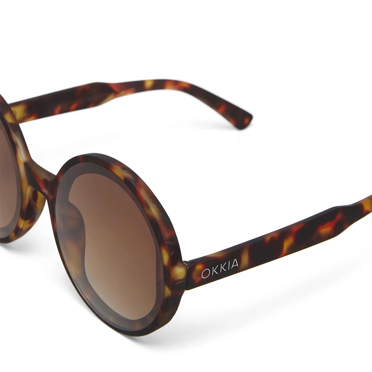 Okkia Monica Sunglasses - Classic Havana - image 4