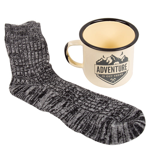 Fizz Creations - Mug & Sock Set | Wayfarer Campfire Mug & Sock Set