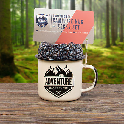 Fizz Creations - Mug & Sock Set | Wayfarer Campfire Mug & Sock Set