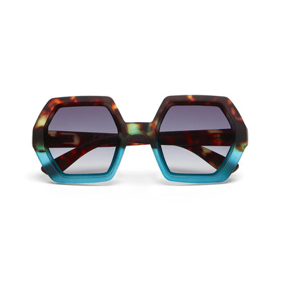 Okkia Emma Sunglasses - Havana Blue