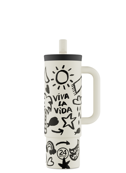 24Bottles Straw Cup Viva la Vida 800ml