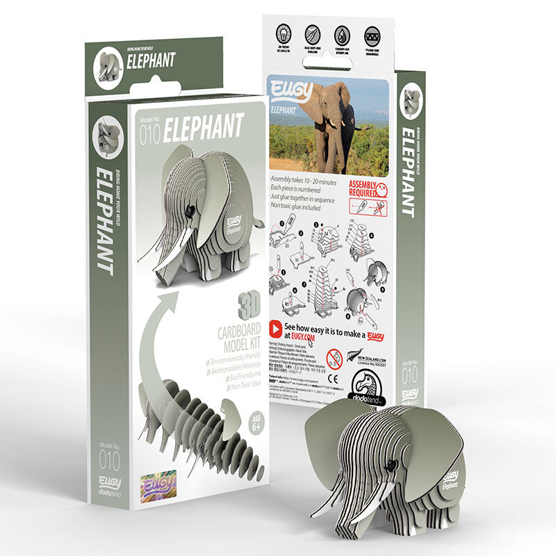 Eugy 3D Model Kit | Elephant