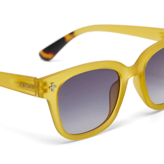 Okkia Giovanni Sunglasses - Transparent Yellow - image 2