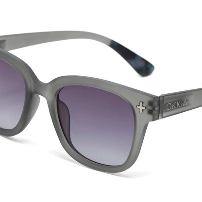 Okkia Giovanni Sunglasses - Transparent Grey - image 4