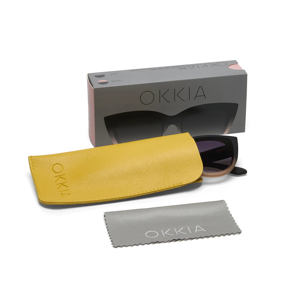 Okkia Silvia Sunglasses - Black Pink - image 4
