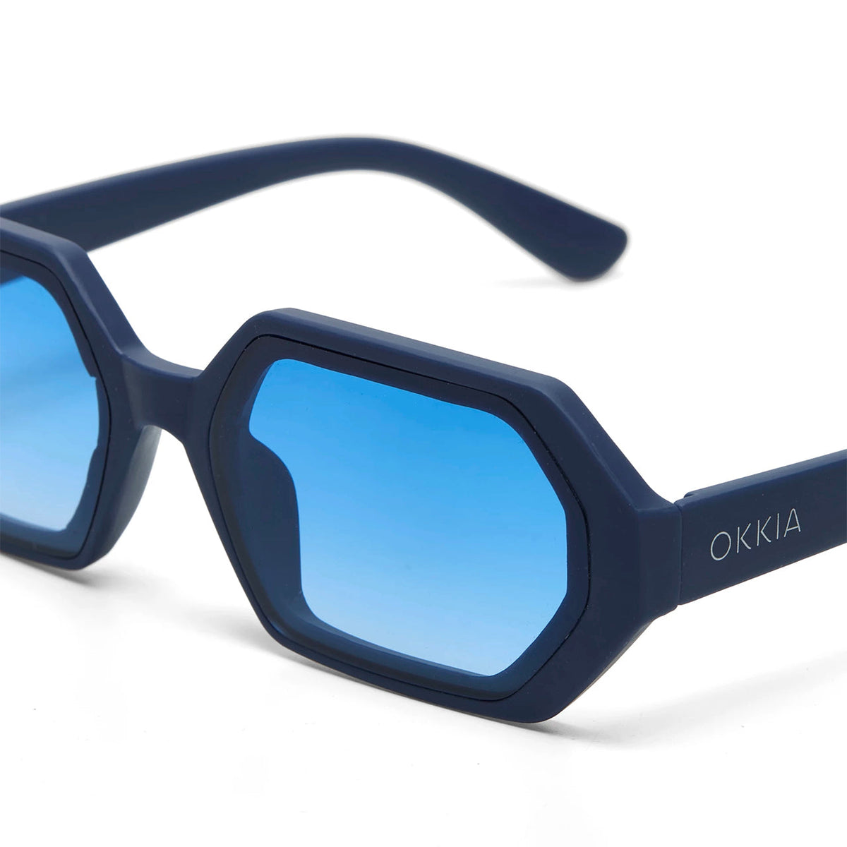 Okkia Andrea Sunglasses - Midnight Blue - image 4