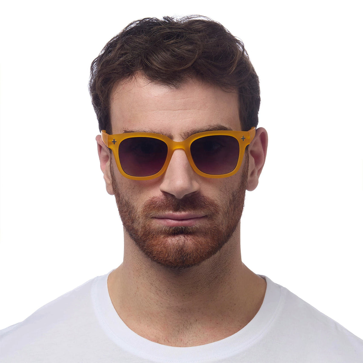 Okkia Giovanni Sunglasses - Transparent Yellow - image 3