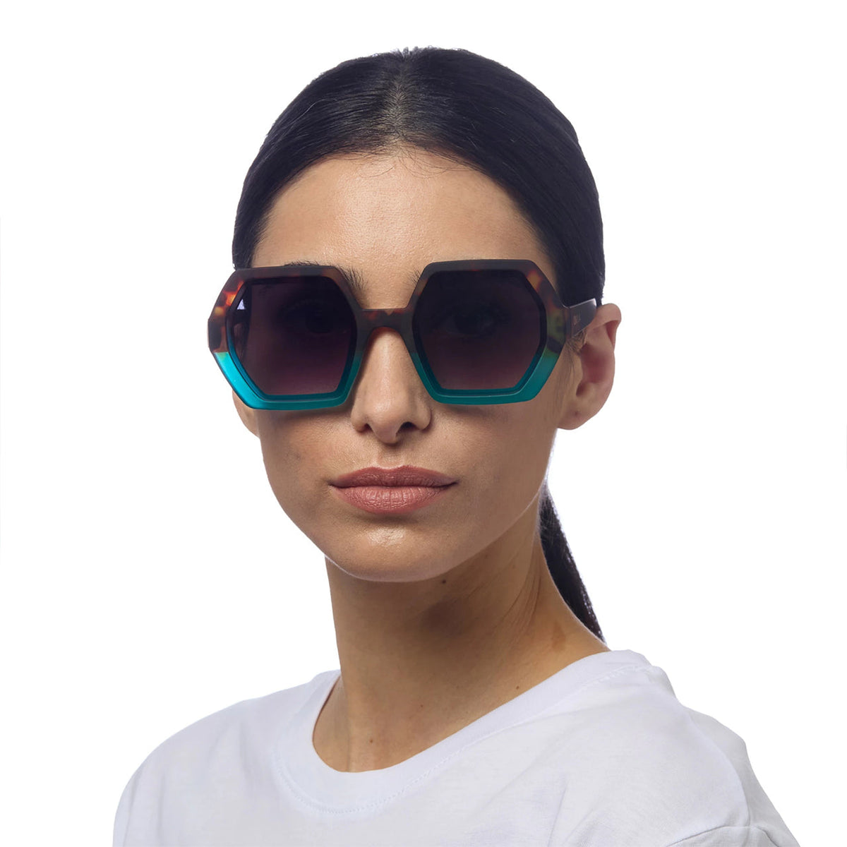 Okkia Emma Sunglasses - Havana Blue - image 5