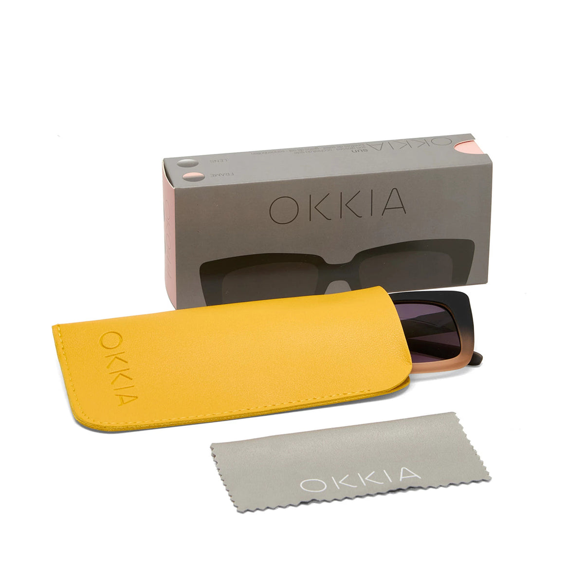Okkia Elba Sunglasses - Black Pink - image 4