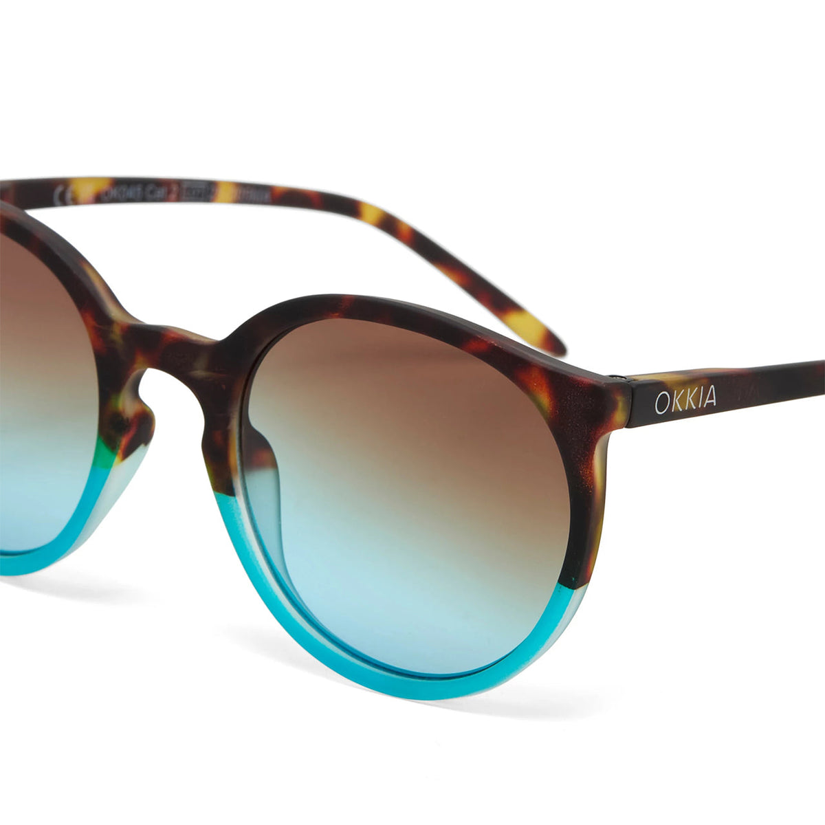 Okkia Berlino Sunglasses - Havana Blue - image 4