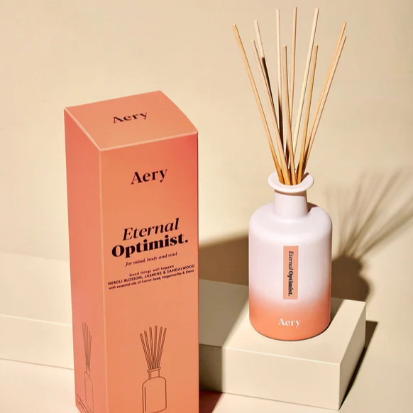 Aery Living - Diffuser | Eternal Optimist Reed Diffuser | Neroli Blossom Jasmin & Sandalwood