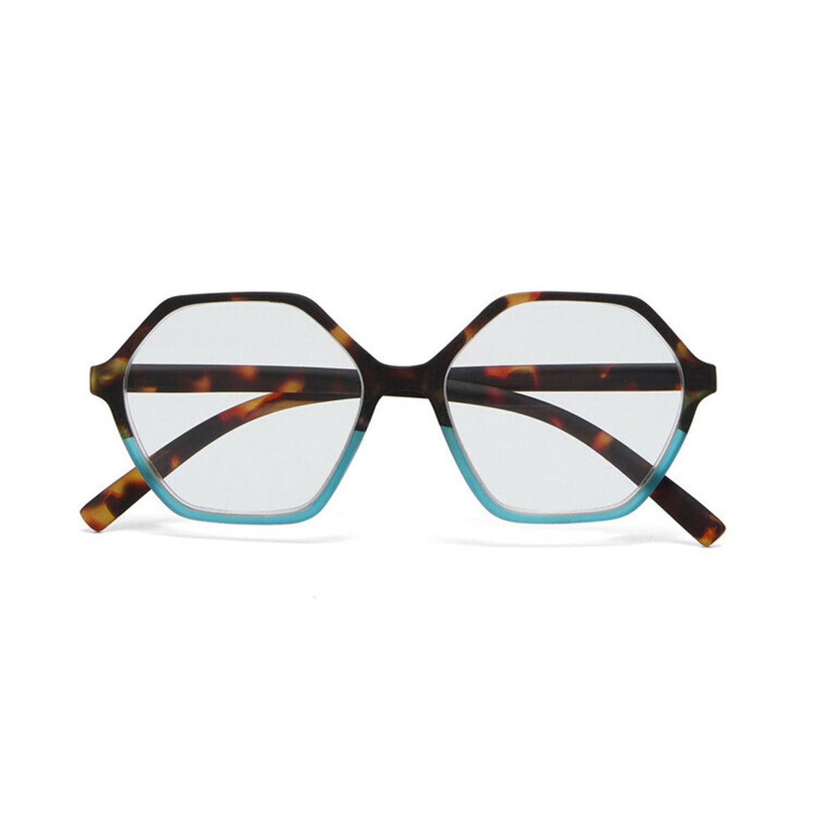Okkia Venezia Reading Glasses - Havana Blue +2.00