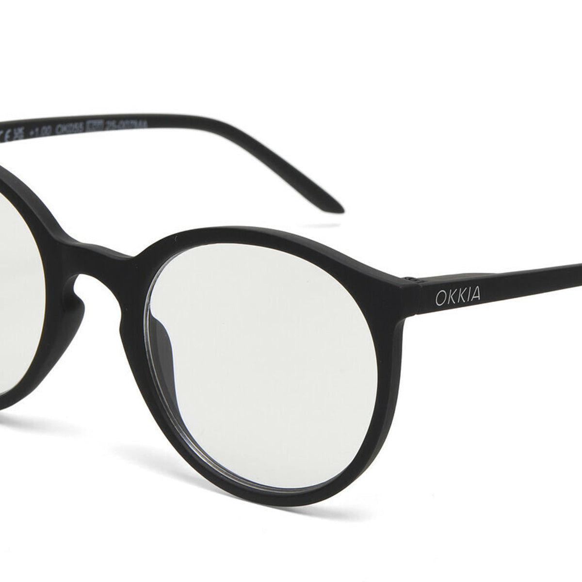 Okkia Bologna Reading Glasses - Black +1.50 - image 4