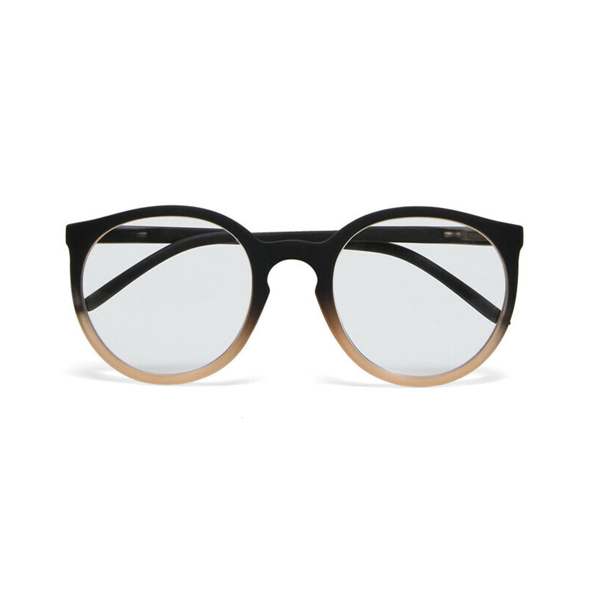 Okkia Bologna Reading Glasses - Black Pink +1.50