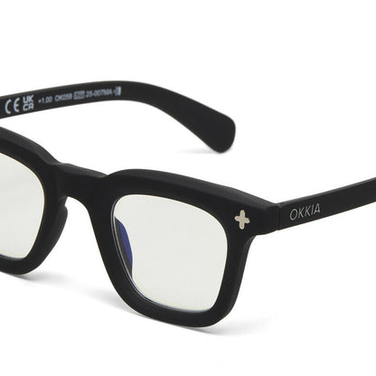 Okkia Firenze Reading Glasses - Black +1.50 - image 4