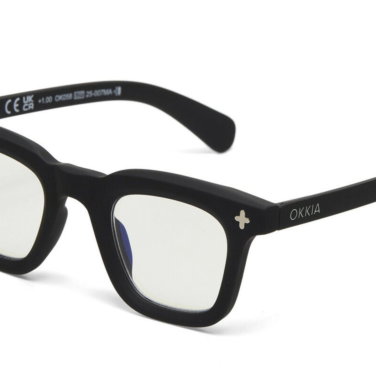Okkia Firenze Reading Glasses - Black +2.50 - image 4