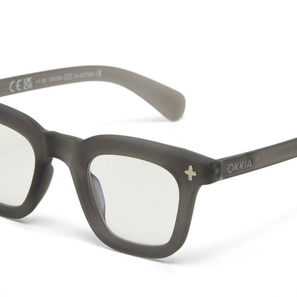 Okkia Firenze Reading Glasses - Transparent Grey +2.00 - image 4