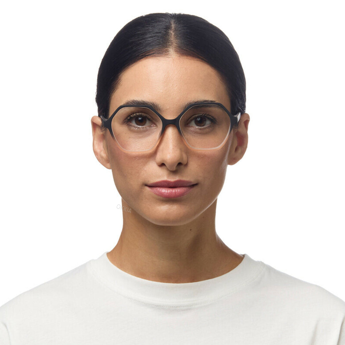 Okkia Venezia Reading Glasses - Black Pink +1.00 - image 5