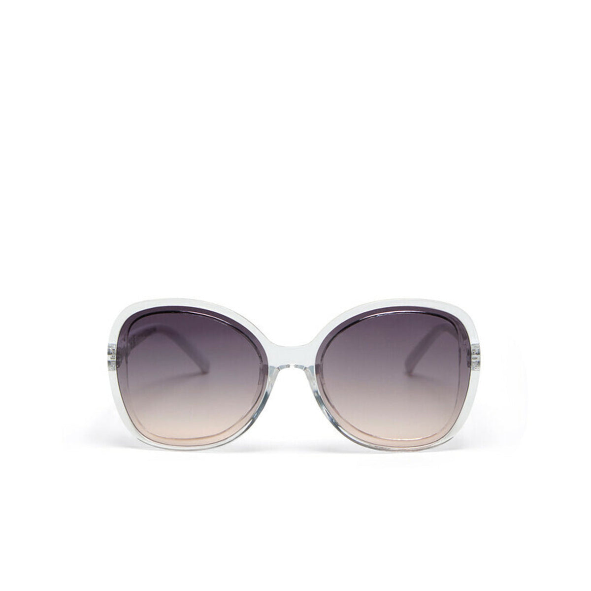 Okkia Anna Sunglasses - Clear with Black Lenses - image 3