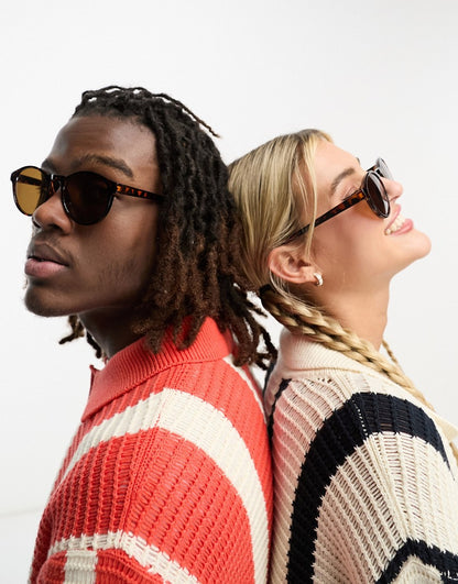 A.Kjaerbede Marvin Sunglasses - Brown Demi Tortoise - Image 3