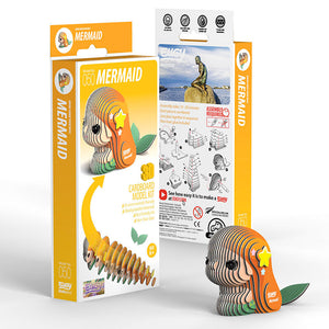 Eugy 3D Model Kit | Mermaid