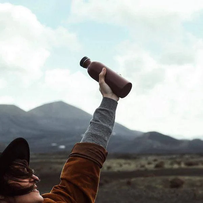 24 Bottles - Insulated Water Bottle | Clima Bottle | Country Red | 500ml