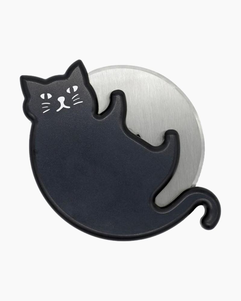 Kikkerland Design Cat Pizza Cutter - Image 1