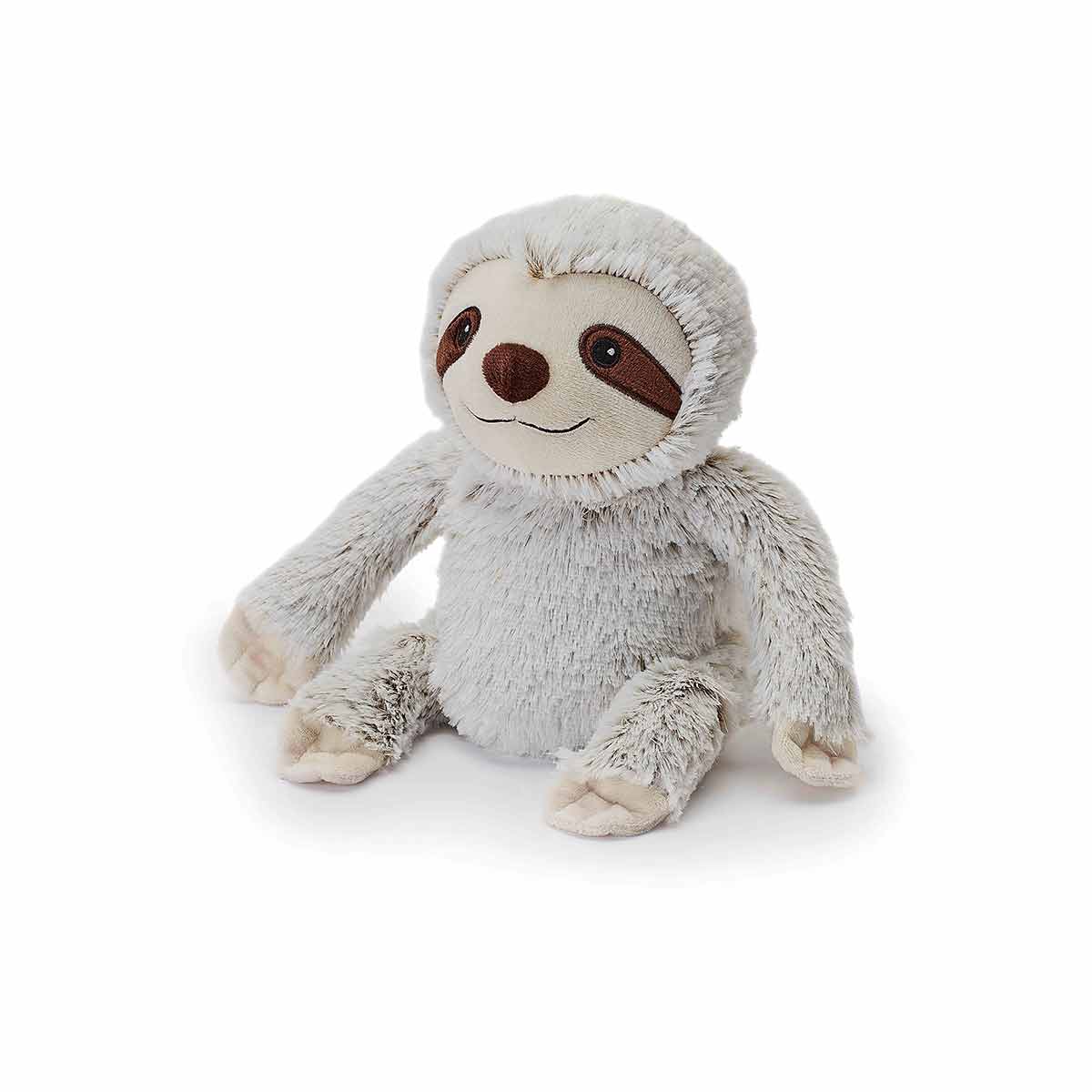 Warmies Marshmallow Sloth Warming Microwave Soft Toy Microwave Hot Water Bottles - Image 1