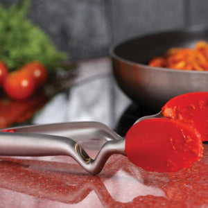 Food Tongs Cooking Clongs | Red