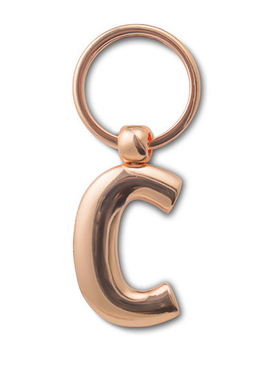 Rose Gold Metal Keyrings - C - Image 1