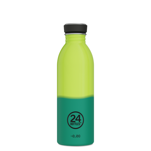24Bottles Urban Bottle REactive Yellow Green 500ml