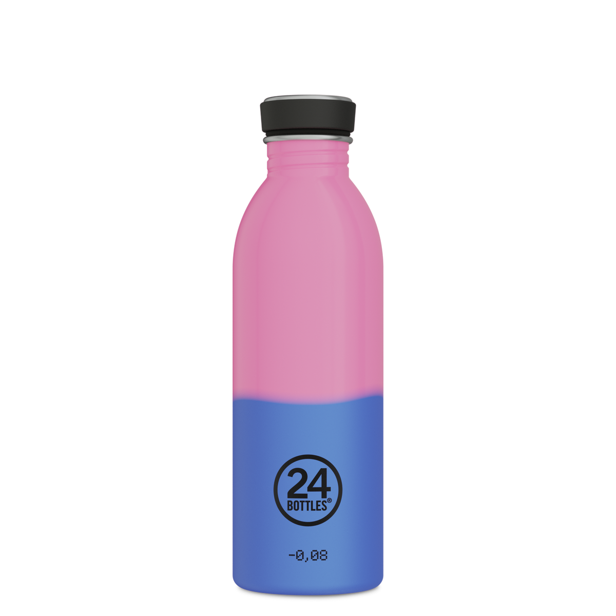 24Bottles Urban Bottle REactive Pink Blue 500ml