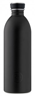 24 Bottles Urban Bottle Tuxedo Black 1L - Image 1
